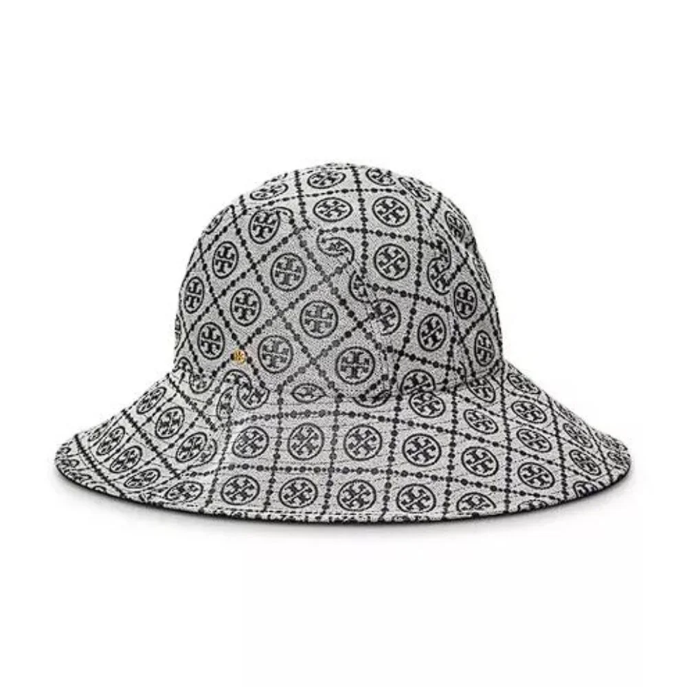 TORY BURCH Women's T Monogram Reversible Bucket Hat - Picture 1 of 9